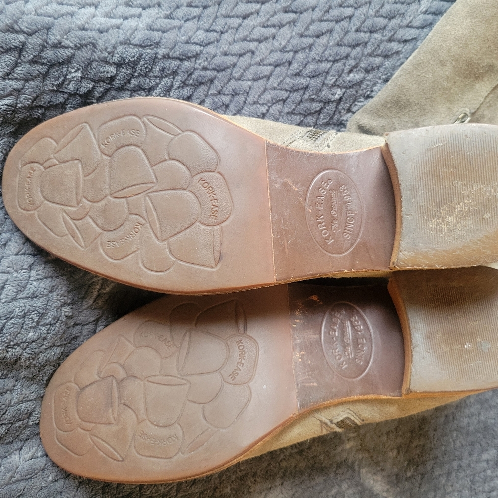 Kork-ease grey suede boots - Picture 5 of 6